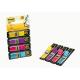 MINISET 140 SEGNAPAGINA Post-it® INDEX 683-4AB IN 4 COLORI VIVACI