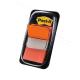 SEGNAPAGINA Post-it® 680-4 ARANCIO 25.4X43.6MM 50FG INDEX