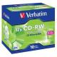SCATOLA 10 CD-RW DATALIFEPLUS 8X-10X 700MB SERIGRAFATO