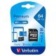 MICRO SD CARD 64GB HC CLASSE 10 FINO A 45MB/S