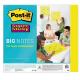 Blocco 30 fogli Post-it® Super Sticky 279x279mm Big Notes Giallo BN11-EU