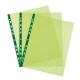 25 Buste forate Pstel 22x30 verde liscio Favorit