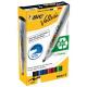 ASTUCCIO 4 MARCATORI P.TONDA Whiteboard VELLEDA® 1701 Recycled BIC®