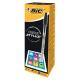 Scatola 12 penna sfera CRISTAL® STYLUS 1,0mm nero BIC®