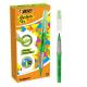 Scatola 12 evidenziatori Flex Highlighter verde Bic