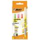 Astuccio 4 evidenziatori Flex Highlighter colori assortiti Bic