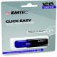 Emtec Memoria USB B110 USB3.2 Clickeasy 128GB viola