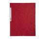 CARTELLA CON ELASTICO 24x32CM ROSSO CILIEGIA CARTONCINO LUSTRE' 425gr