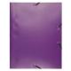 CARTELLA PPL CON ELASTICO 24x32CM VIOLA EXACOMPTA