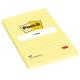 BLOCCO 100fg Post-it® Giallo Canary™ 102x152mm GIALLO A RIGHE 660