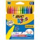 ASTUCCIO 12 PASTELLI KIDS PLASTIDECOR BIC