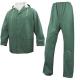 COMPLETO IMPERMEABILE EN304 Tg. XXL verde (giacca+pantalone)