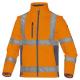 Giacca Softshell Moonlight 2 alta visibilita' arancio fluo tg.L DeltaPlus