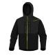 Giacca softshell Horten 2 Tg. L nero/giallo