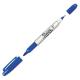 MARCATORE TWINTIP DOPPIA PUNTA F/UF BLU SHARPIE