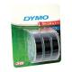 BLISTER 3 NASTRI A RILIEVO 9MMX3M NERO DYMO