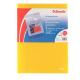 25 CARTELLINE A L 21X30 GIALLO DE LUXE PPL B.A Esselte