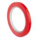 Nastro adesivo 9mm x 66m Rosso PVC 350 per sigillatura Eurocel