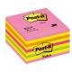 BLOCCO CUBO 450foglietti Post-it® 76x76mm 2028-NP NEON ROSA