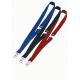 10 CORDONCINI PORTABADGE 20mm BLU DURABLE