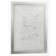 Cornice adesiva Duraframe® Wallpaper A4 21x29,7cm argento DURABLE