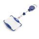 Porta badge c/chiocciola YO-YO extra-strong blu Durable