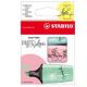 Astuccio 3 Evidenziatori STABILO BOSS Mini Pastellove verde/rosa/celeste