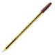 Scatola 10 penna a sfera 434 Noris Stick marrone 1,0mm STAEDTLER