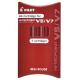 SET 3 REFILL ROLLER HI-TECPOINT V5-V7 RICARICABILE ROSSO BEGREEN PILOT