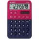 Calcolatrice tascabile EL 760R, 8 cifre, 2 colori design, rosso - blu