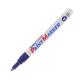 Marcatore artline A 440 punta tonda fine a vernice blu