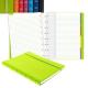 Notebook Pocket f.to 144x105mm a righe 56 pag. rosso similpelle Filofax