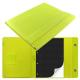 Portablocco Saffiano 32,1x25,5x3cm Verde Acido chiusura magnetica Filofax