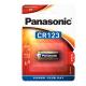 BLISTER Micropila Photo litio CR123 PANASONIC