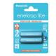 BLISTER 2 stilo ricaricabili ENELOOP LITE AA PANASONIC