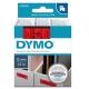 NASTRO DYMO TIPO D1 (12MMX7M) NERO/ROSSO 450170