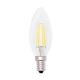 LAMPADA LED Candela C35 a filamento 4W E14 3000K luce calda