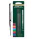 Blister 2 refill per SFERA Montblanc ® NERO PUNTA MEDIA