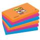 BLOCCO 90foglietti Post-it® Super Sticky 76x127mm 655-6SS-EG BANGKOK