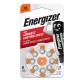 Blister 8 pile per apparecchi acustici 13 Zinc Air Energizer