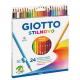 ASTUCCIO 24 PASTELLI STILNOVO GIOTTO