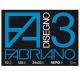 ALBUM 3 NERO (24X33CM) FG 10 125GR FABRIANO