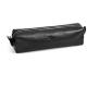 Bustina c/cerniera in vera pelle 18x6x5cm nero Niji