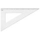 SQUADRA PROFIL ALLUMINIO 60° 35CM ARDA