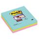 BLOCCO 70foglietti Post-it® Super Sticky 101x101mm righe 675-SS3-MIA COL. MIAMI