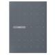 Portalistino MATRIX 22X30cm 40buste grigio FAVORIT