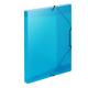 Cartella 3L C/elastico blu LUMINA 24x32 D 2,5cm Favorit