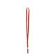 100 CORDONCINI ROSSO PER PORTANOME 49X1CM ART.31-093