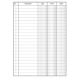 Registro Dare-Avere-Saldo 96pag. 17x12cm DU133300000 Data Ufficio
