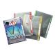 5 BUSTE FORATE C/BOTTONE CLICK'N FILE GIALLO AR22 TECNOSTYL
